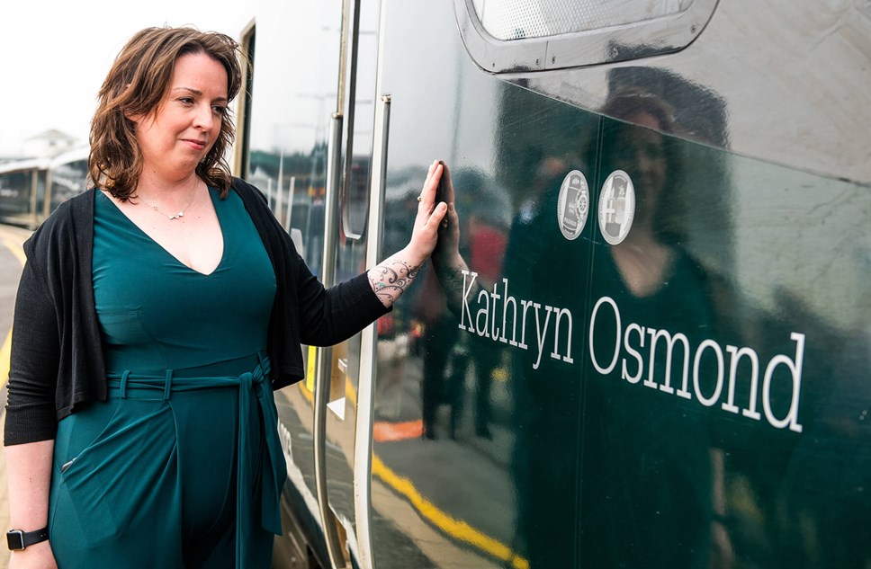 Kathryn Osmond train naming