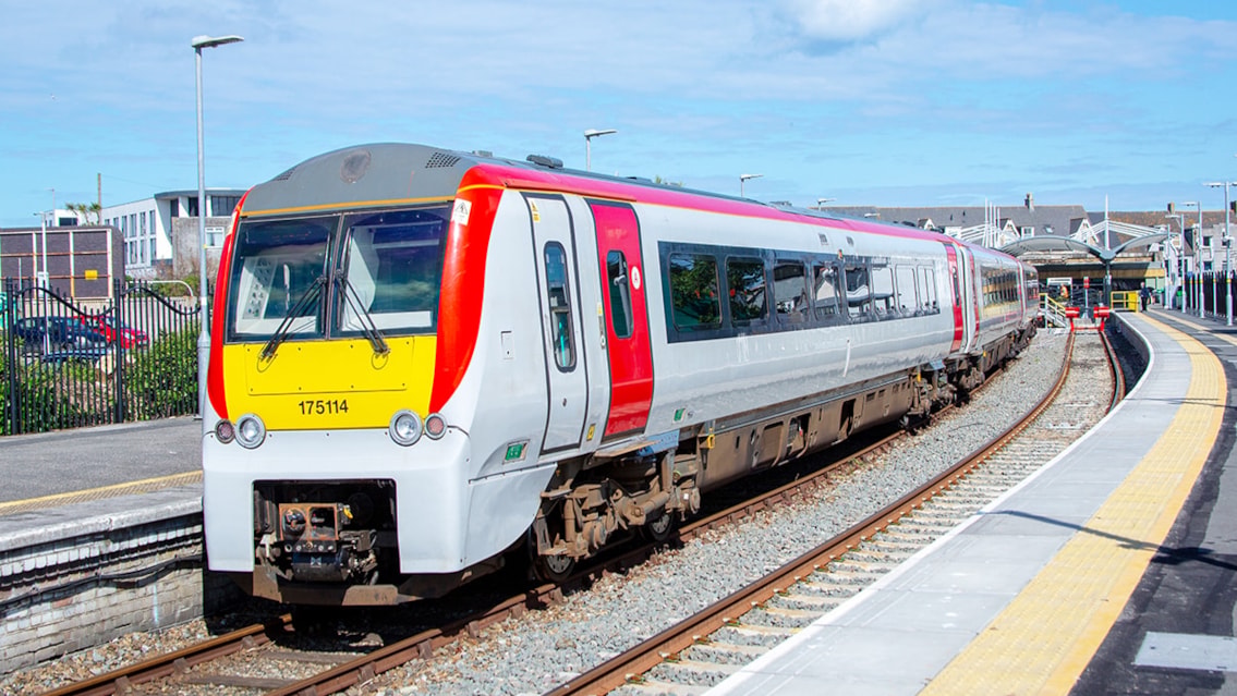 ‘A win-win for businesses, locals and tourists’ as Mid Cornwall Metro begins: Class175Newquay cropped
