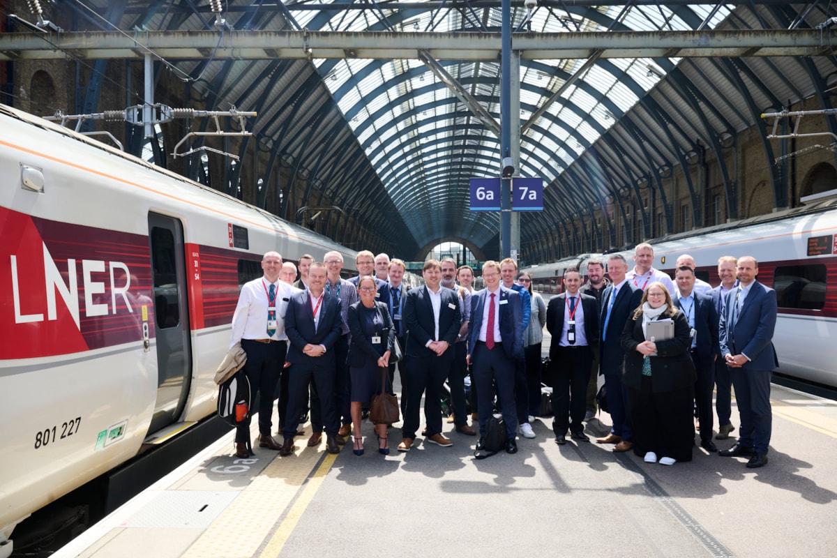 Rail Industry Experts At King's Cross Station