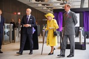 TfL Image - HM Queen Elizabeth II, HRH Prince Edward Earl of Wessex, Andy Byford London's Transport Commissioner