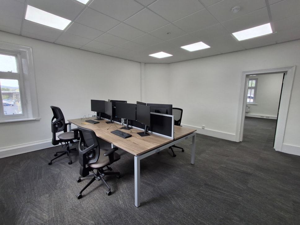 Dewsbury station new office facilities 