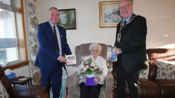Elizabeth Dykes celebrates 100th birthday