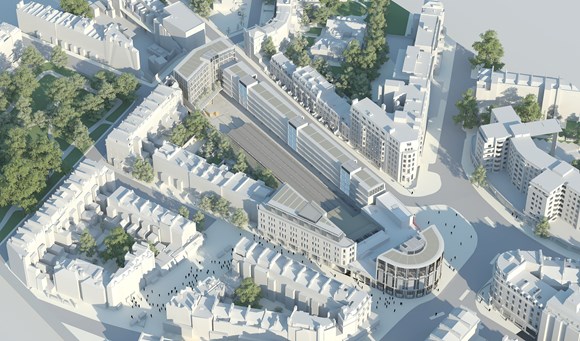 Image 1 – Overview of the Proposed Development - copyright Rogers Stirk Harbour + Partners.