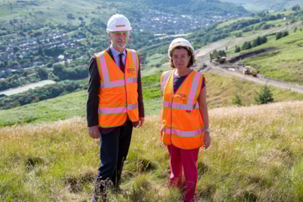 FM and DFM Visit to Tylorstown Coal Tip 18.06.25