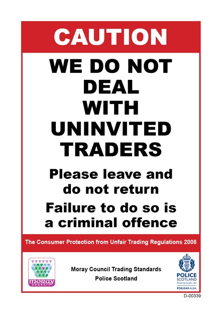 Warning as increase in number of rogue doorstep trader season reported.