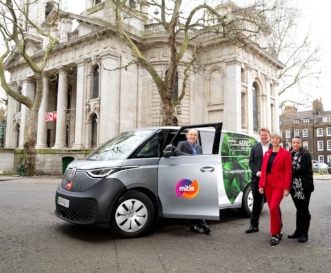 Mitie's 6,000th electric vehicle