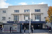 Richmond station front elevation after cleaning: Richmond station front elevation after cleaning