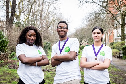 Muskan, Husen and Jessica from Islington's Youth Council