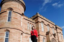 Opening the doors of Inverness Castle: Opening the doors of Inverness Castle