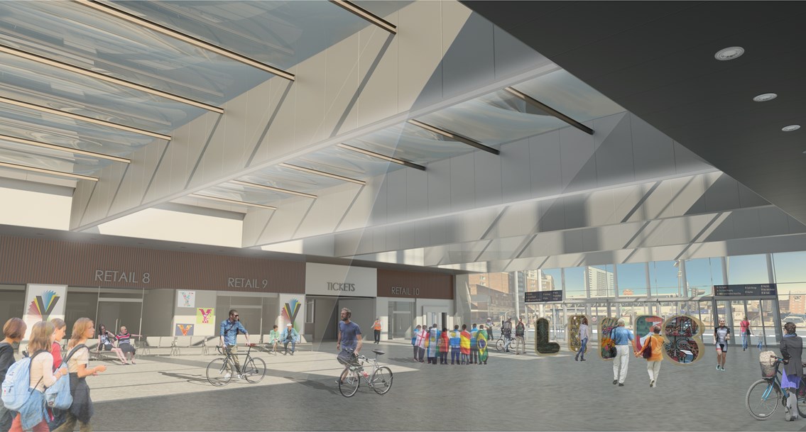 Plans announced for new transparent roof at Leeds Railway Station-2