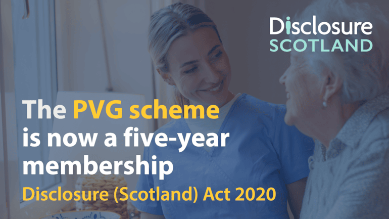 Your PVG scheme membership changes today