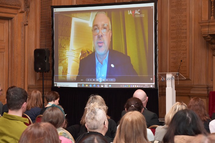 Speaker Jose M. Zuniga, CEO of the International Association of Providers of AIDS Care (IAPAC)