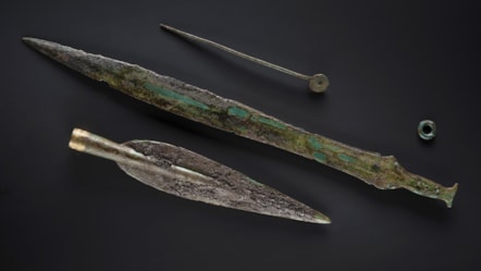 The Bronze Age Carnoustie Hoard. Photo © National Museums Scotland 3