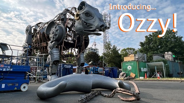 Ozzy overwhelmingly tops public poll as New Street bull's new name: Birmingham Bull name announcement hero image