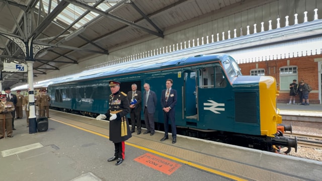Sir Andrew Gregory gives a speech: Sir Andrew Gregory gives a speech