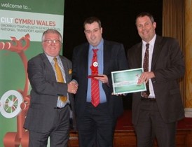 Arriva wins Cymru National Transport Award: Arriva wins Cymru National Transport Award