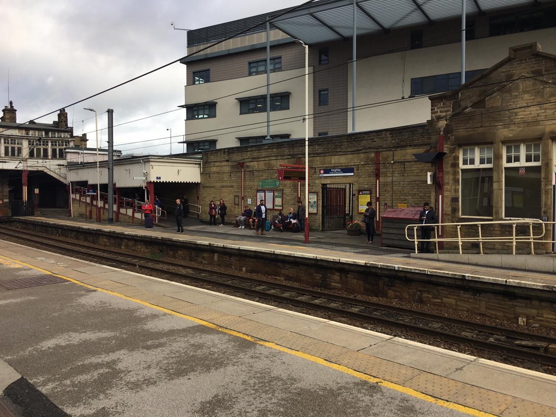 Network Rail announces £4million upgrade for Keighley station: Network Rail announces £4m upgrade for Keighley station