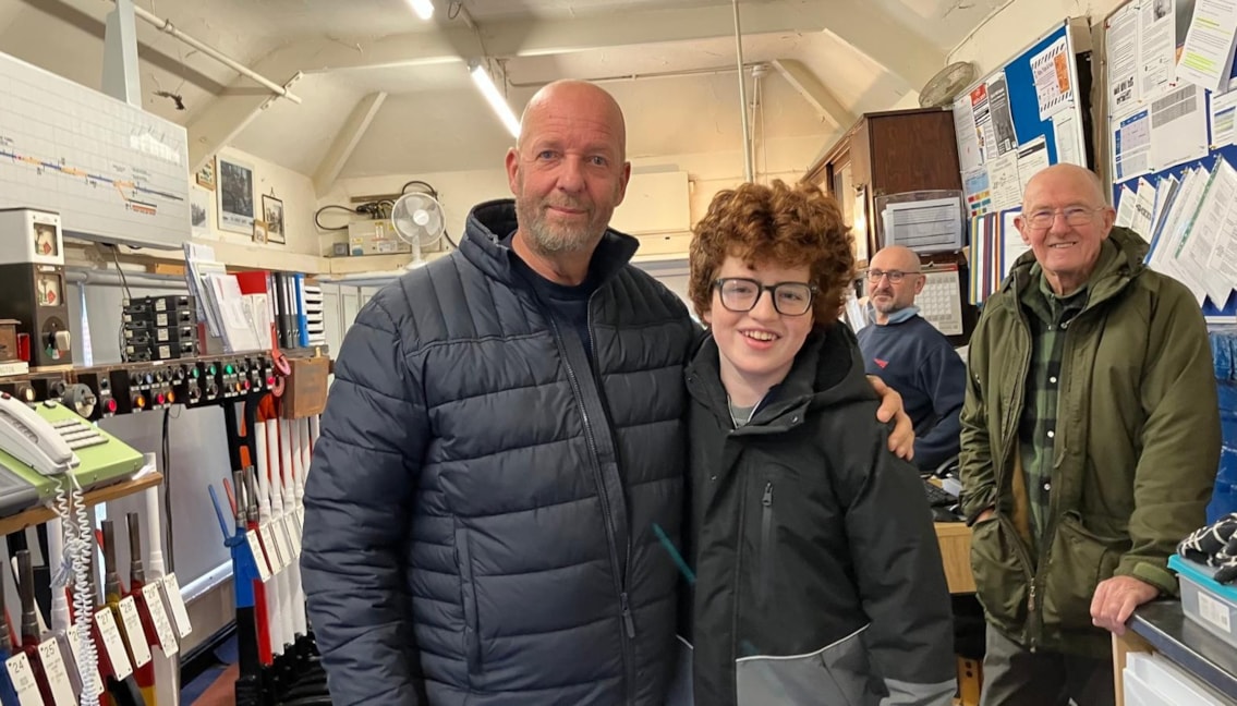 Jack with Mick this week
