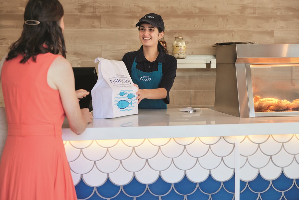 Cooks Fish and Chips at Golden Sands | Haven News
