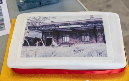 Cake featuring Dewsbury station