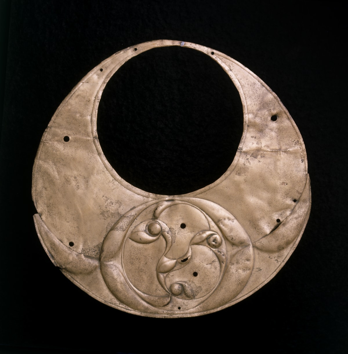 Iron Age Copper Alloy Plaque - by permission of Amgueddfa Cymru - Museum Wales
