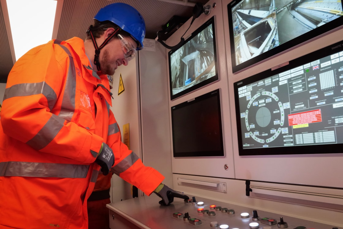 Chief Secretary to the Prime Minister switches on TBM Madeleine 