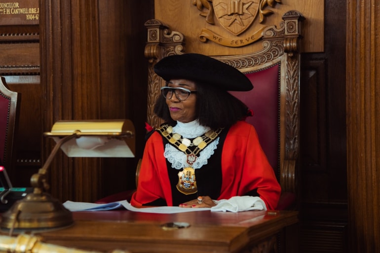 Cllr Rosaline Ogunro becomes Mayor of Islington