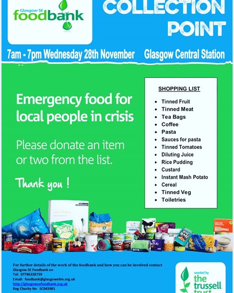 Foodbank info graphic