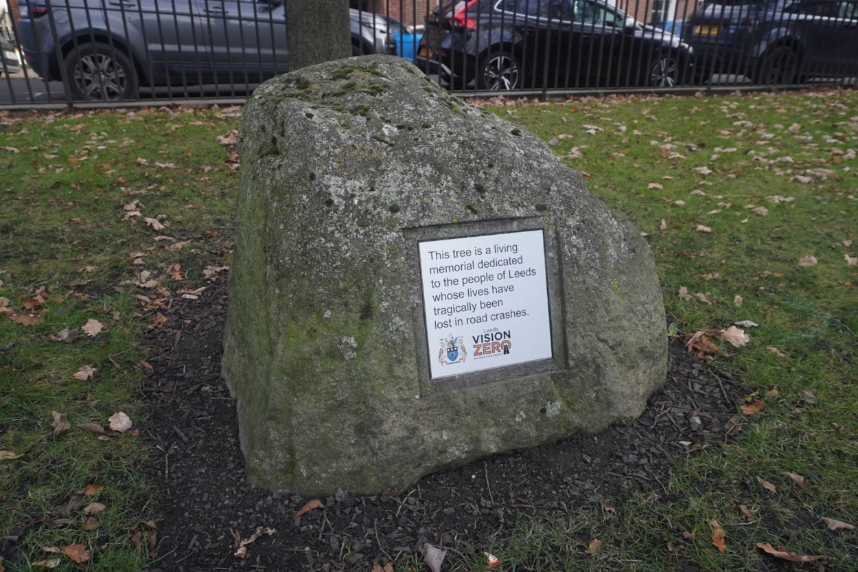 Vision Zero plaque