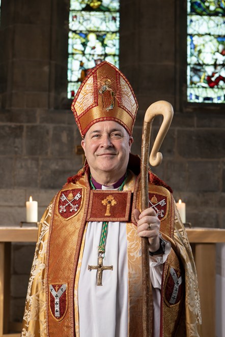 Archbishop Stephen Cottrell robes chapel portrait