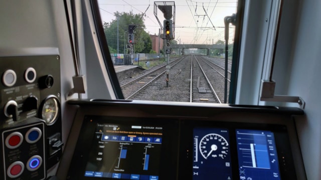 Reminder: Digital signalling work affecting August bank holiday journeys: Example of in-cab train signalling (1) copy-2