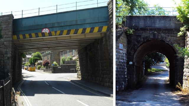 Passengers reminded of railway closure next weekend for High Peak rail bridge upgrades: Whaley Bridge bridge upgrades composite