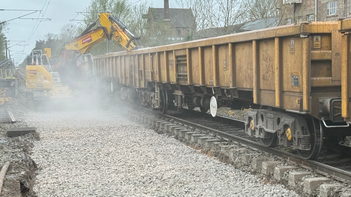 Track replacement works taking place-2