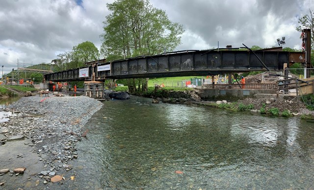 Innovative bridge raising scheme continues - despite extreme weather: Black Bridge hero