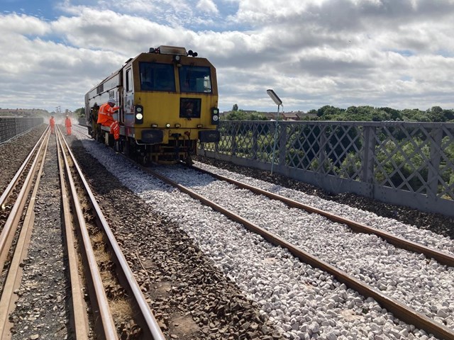 Pace picks up on Northumberland line restoration this August Bank Holiday: Pace picks up on Northumberland line restoration this August Bank Holiday