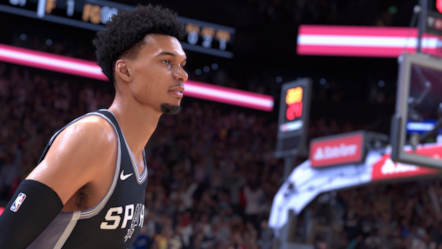 NBA 2K25 Wembanyama Screenshot