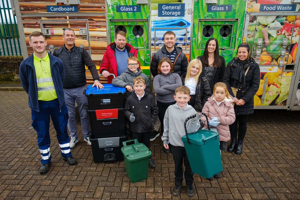 Our Community Waste Officers visit Littlemill Primary