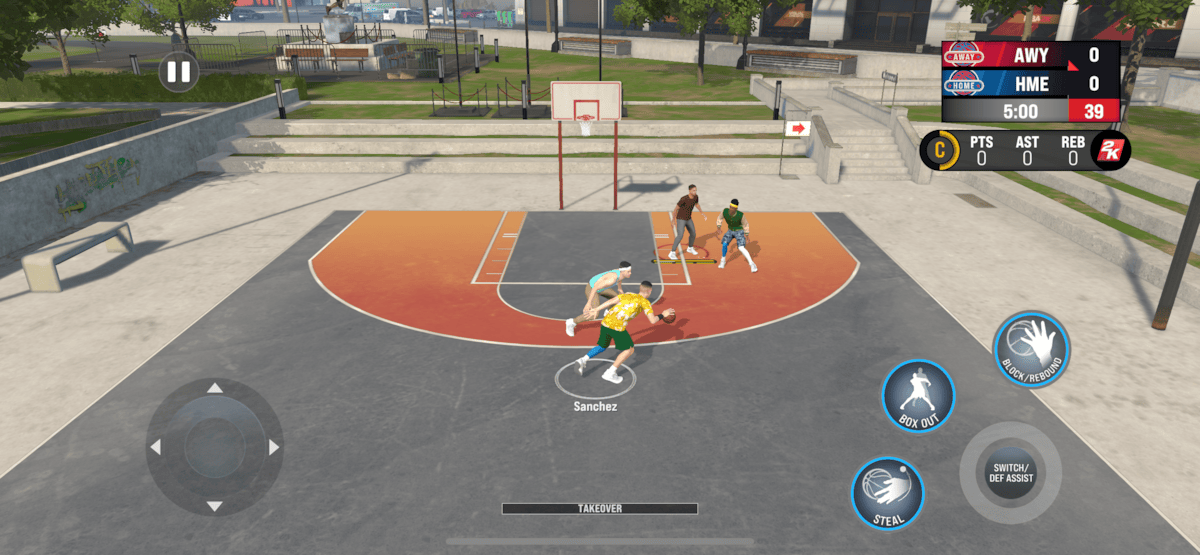 NBA 2K25 Arcade Edition Screenshot Neighborhood Game