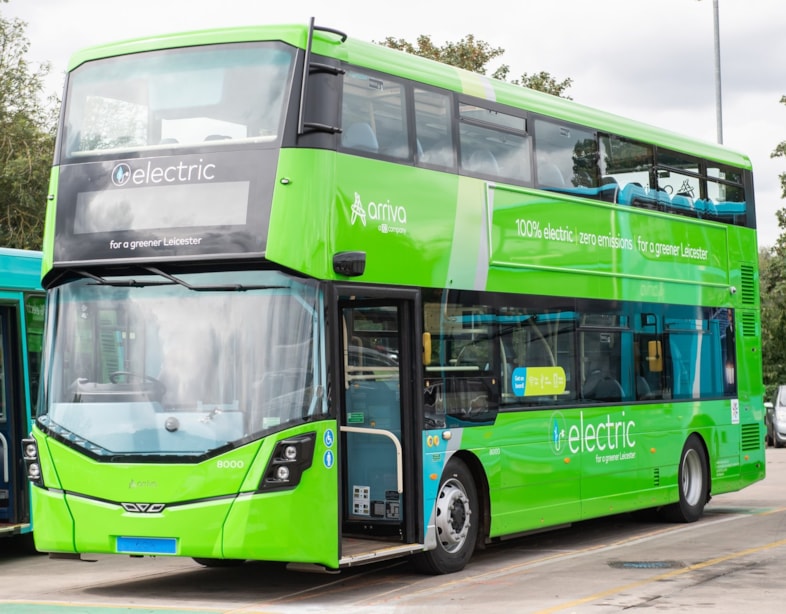 Arriva - Electric Bus in Leicester