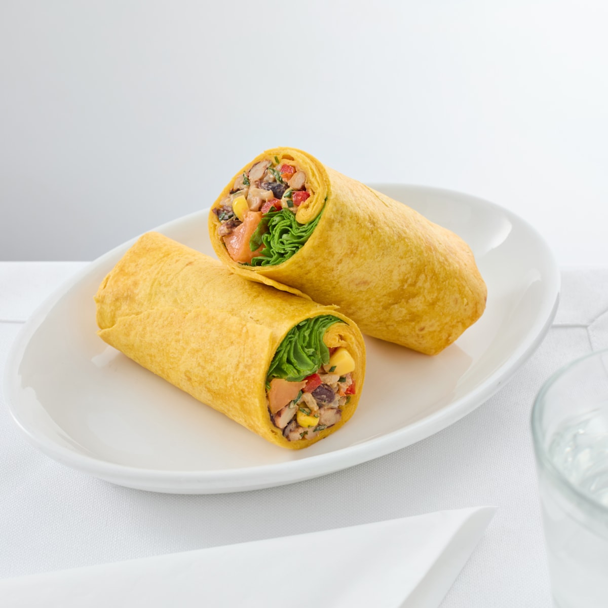 LNER's Mexican Bean Chipotle Wrap