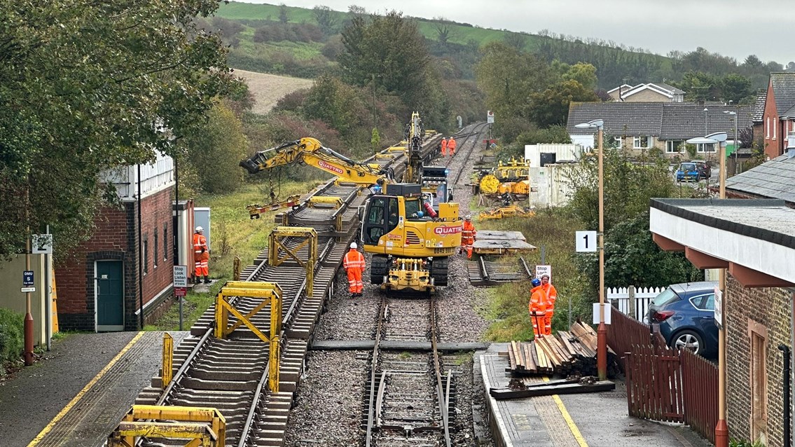 Reliability upgrades on the Heart of Wessex line Oct 2023