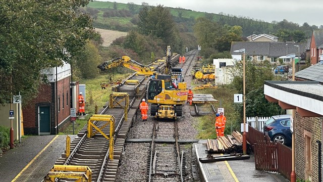 Network Rail completes railway reliability improvements between Yeovil Pen Mill and Weymouth: Reliability upgrades on the Heart of Wessex line Oct 2023