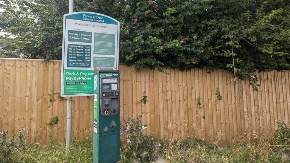 Cinderford Heywood Road Car Park