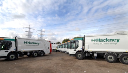 Recycling lorry