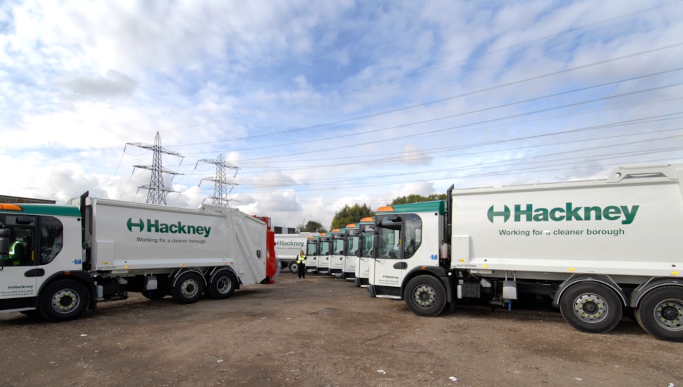 Recycling lorry
