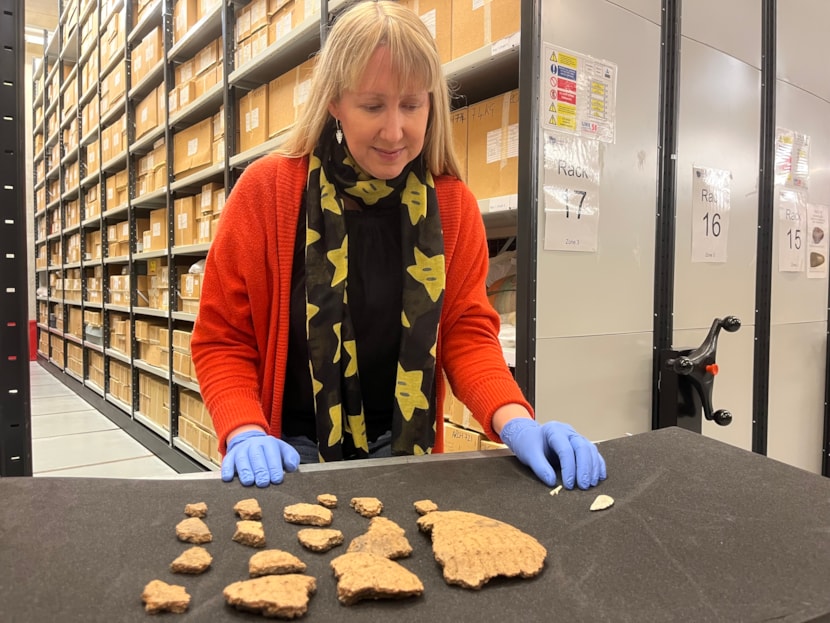 Ancient funeral discoveries bringing the past to life in Leeds: image00043-3