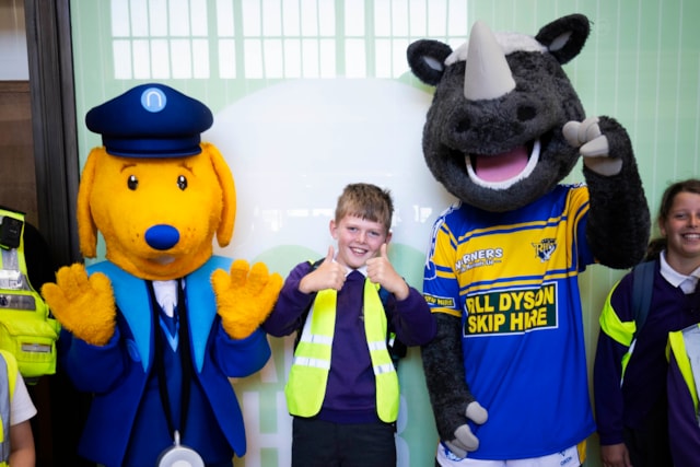 Leeds station safety week 2025 Network Rail, credit LNER (5): Leeds station safety week 2025 Network Rail, credit LNER (5)