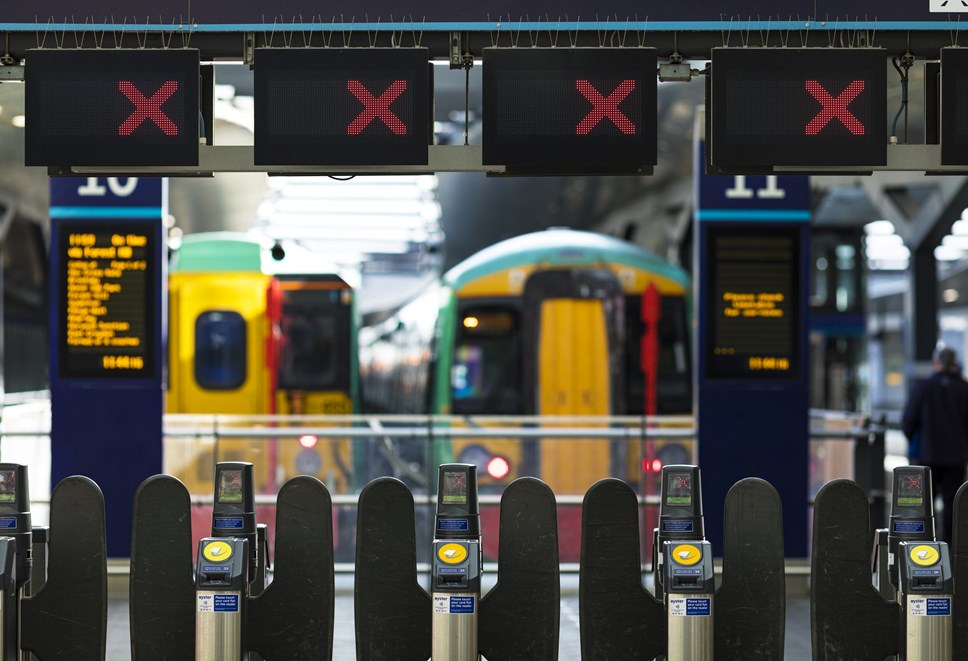 Ticket Barriers Closed