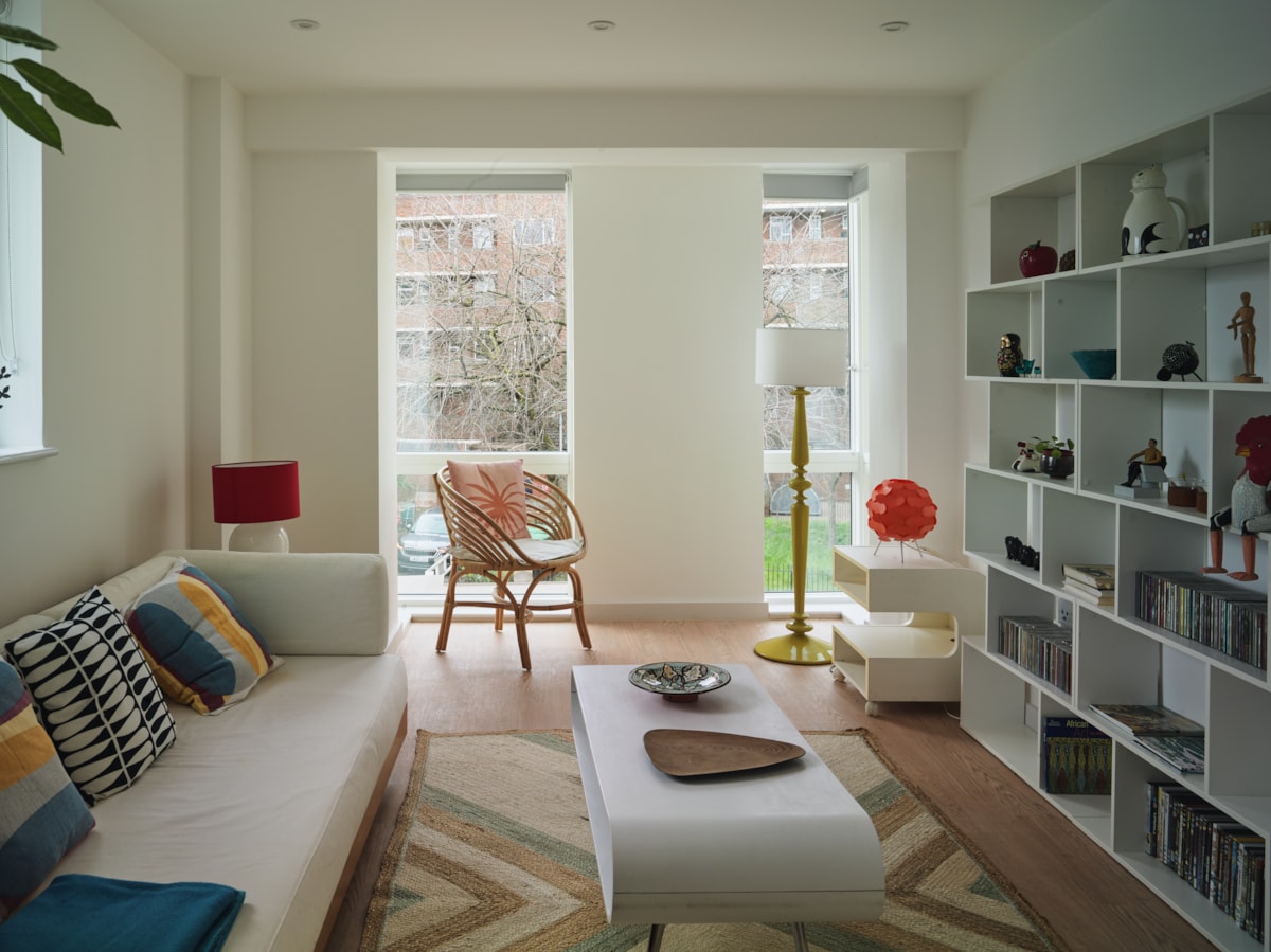 The interior of the residences at the new Windsor Street facility