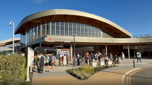 Cambridge South: If you build it, they will come!: Cambridge South station Anglia-2